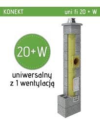 Komin systemowy KONEKT PAKIET STARTOWY 5M