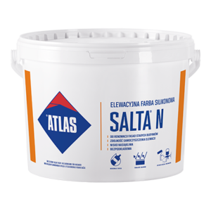 Elewacyjna farba silikonowa ATLAS SALTA N 10l