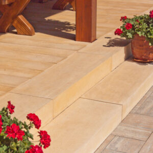 BRUK-BET Stopnie Schodowe BELKA OGRODOWA 90x35 15 cm stalowy